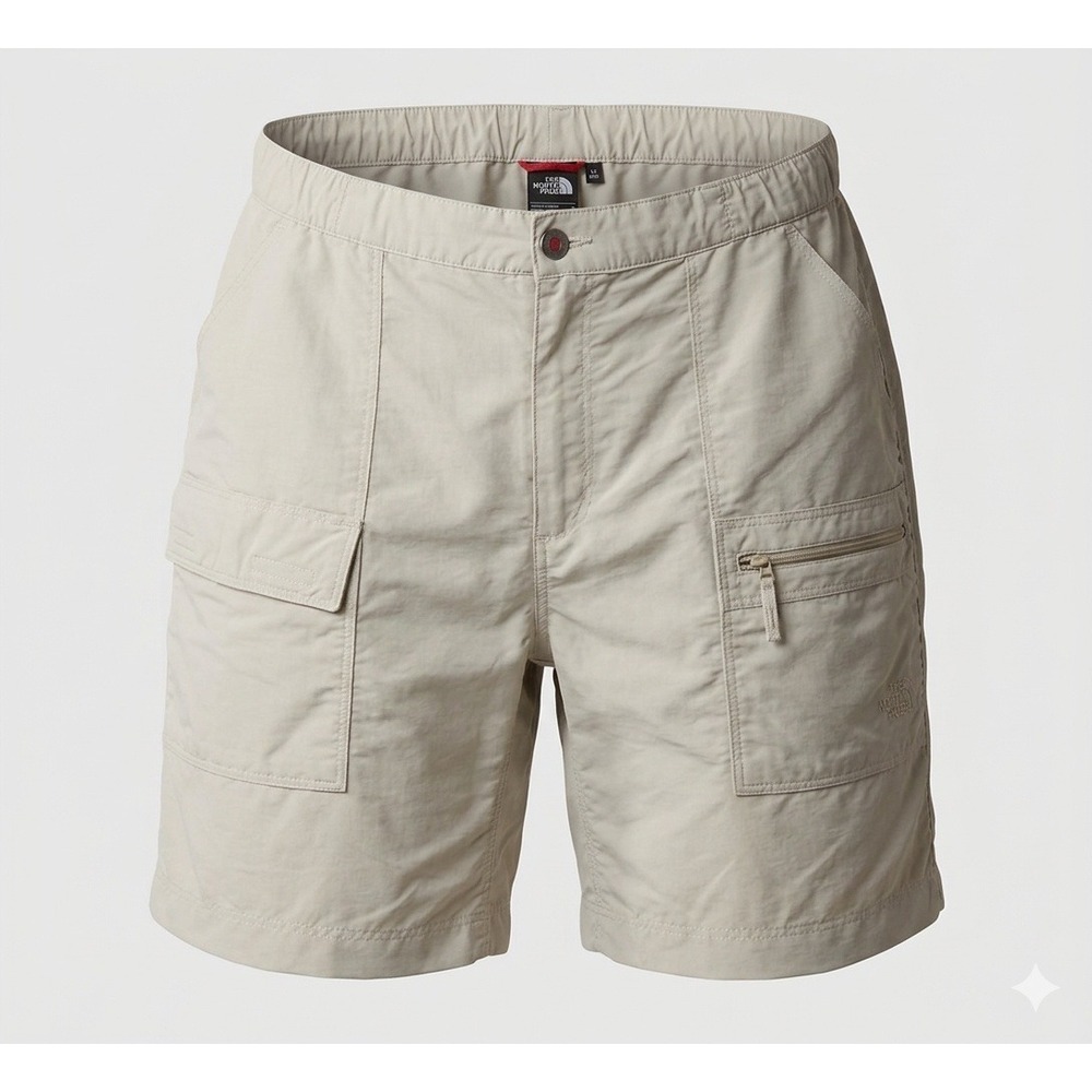 The North Face ANR7 Women's Tan Hiking Cargo Shorts. Size L